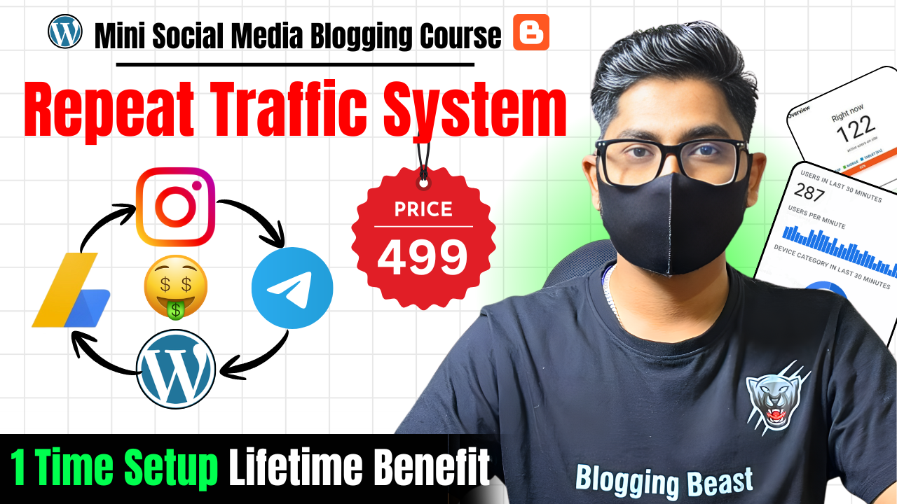 Mini Social Media Blogging Course - Repeat Traffic System